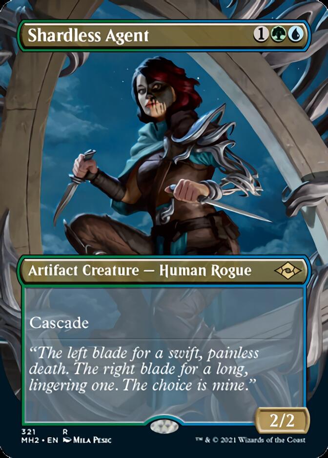 Shardless Agent (MH2-321) [Modern Horizons 2] (Borderless)