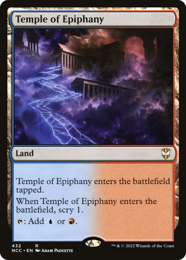 Temple of Epiphany (NCC-432) [New Capenna Commander]