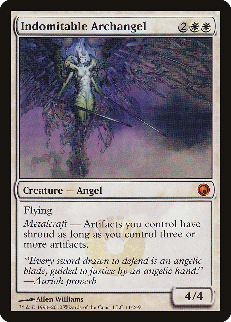 Indomitable Archangel (SOM-011) [Scars of Mirrodin]