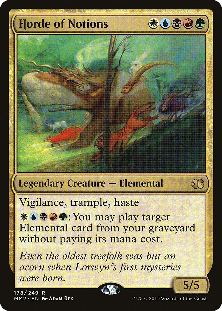 Horde of Notions (MM2-178) [Modern Masters 2015]