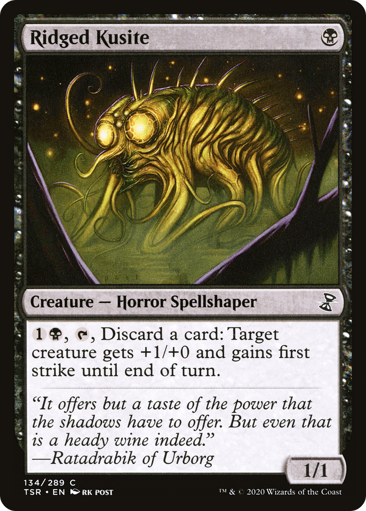 Ridged Kusite (TSR-134) [Time Spiral Remastered]