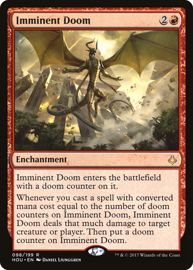 Imminent Doom (HOU-098) [Hour of Devastation]