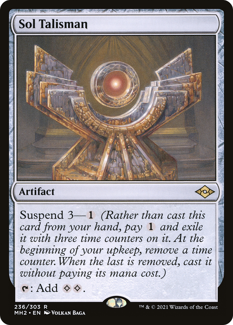 Sol Talisman (MH2-236) [Modern Horizons 2] Foil