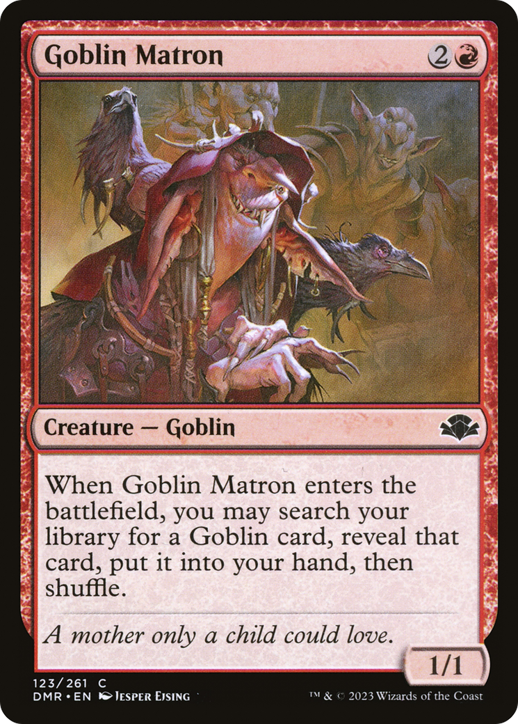 Goblin Matron (DMR-123) [Dominaria Remastered] Foil
