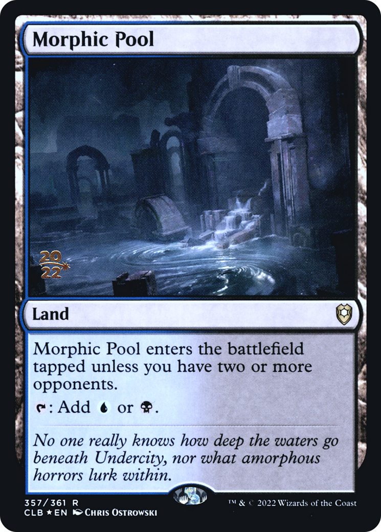 Morphic Pool (PRE-357) [Battle for Baldur's Gate Promos] Foil