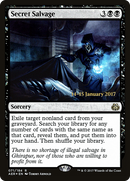 Secret Salvage (PRE-71S) [Aether Revolt Promos] Foil