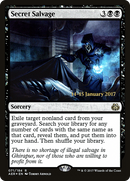 Secret Salvage (PRE-71S) [Aether Revolt Promos] Foil
