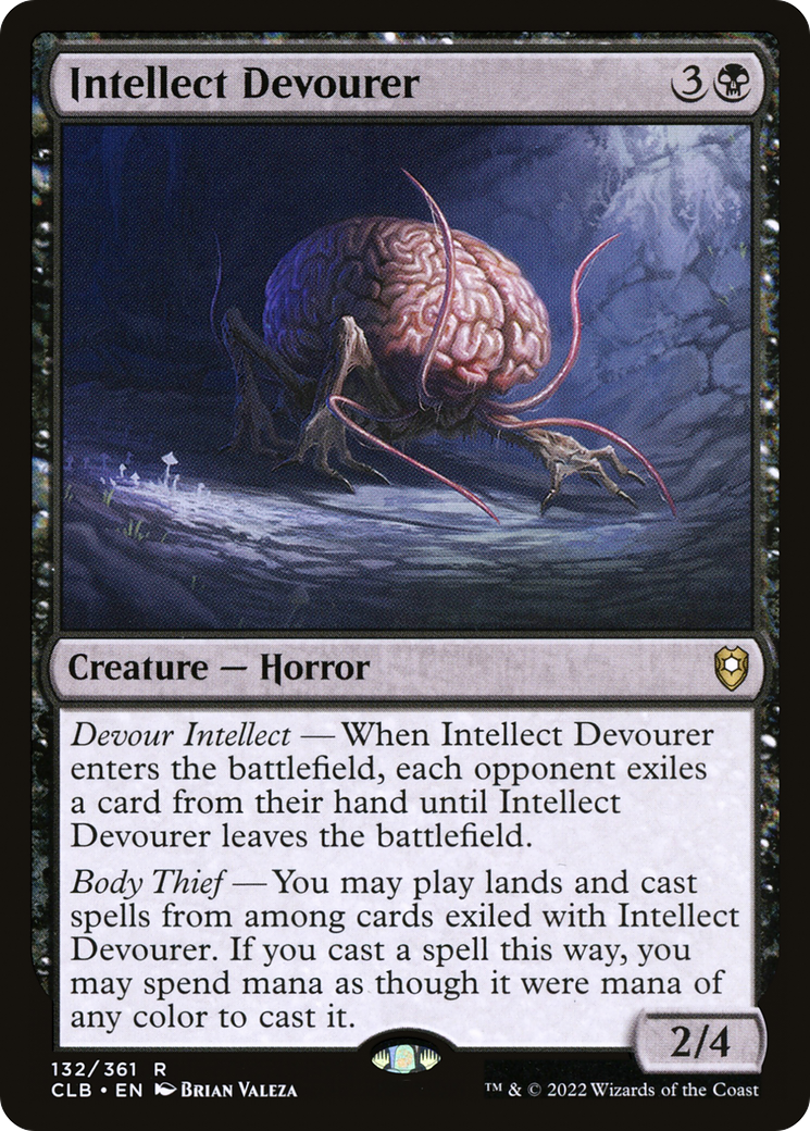 Intellect Devourer (CLB-132) [Commander Legends: Battle for Baldur's Gate]