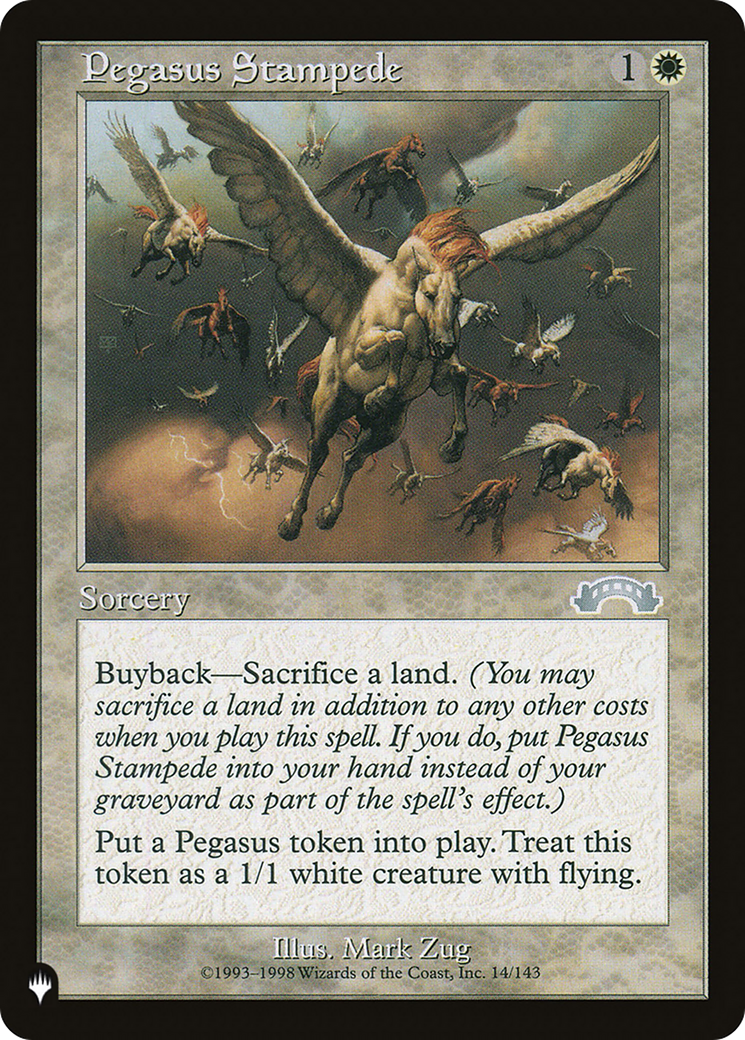 Pegasus Stampede (LIST-EXO-14) [The List]