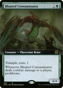 Bloated Contaminator (ONE-389) [Phyrexia: All Will Be One]: (Extended Art) Foil