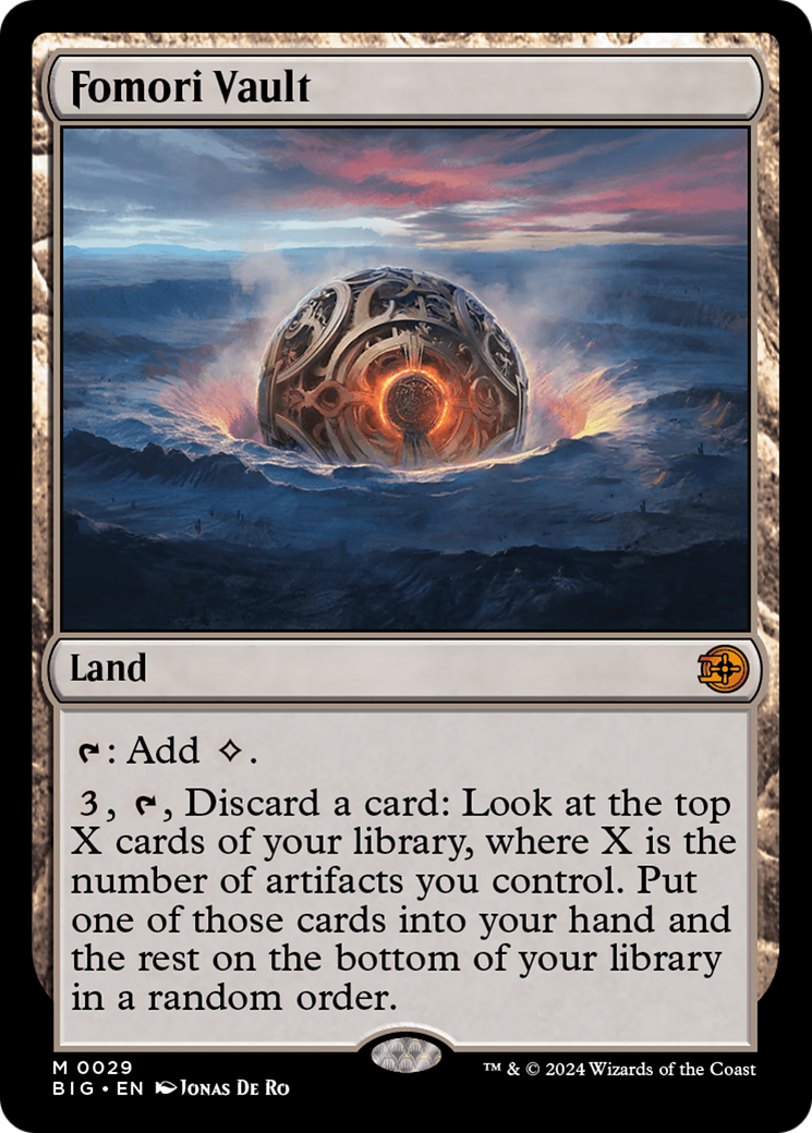 Fomori Vault (BIG-029) [The Big Score] Foil