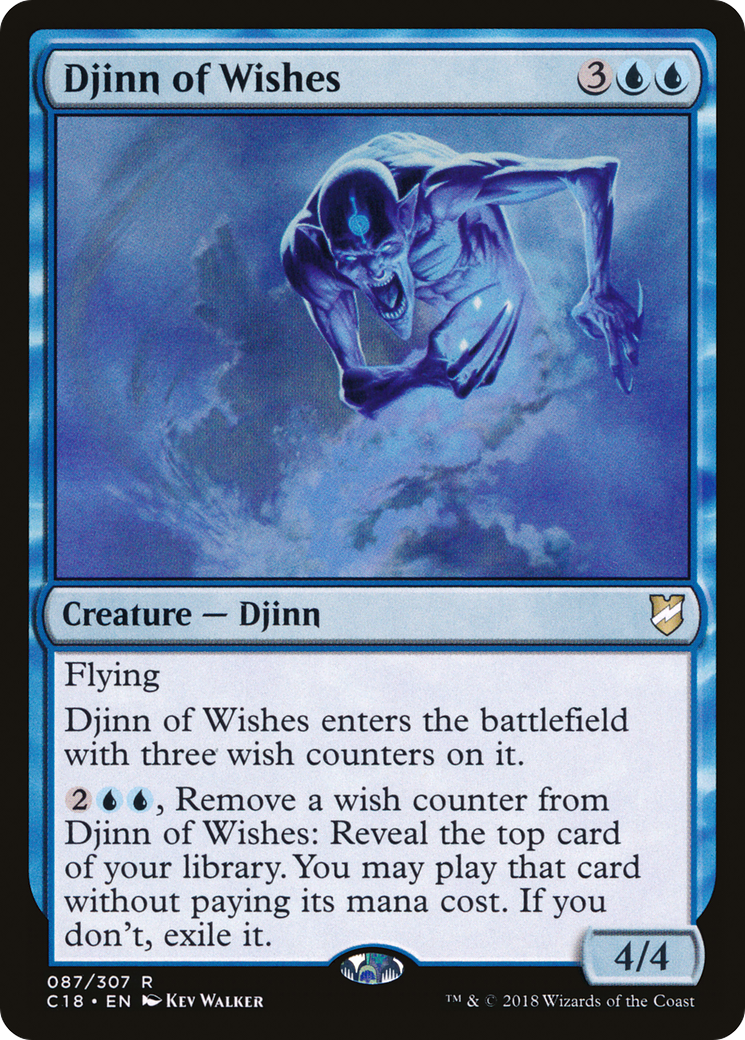Djinn of Wishes (C18-087) [Commander 2018]