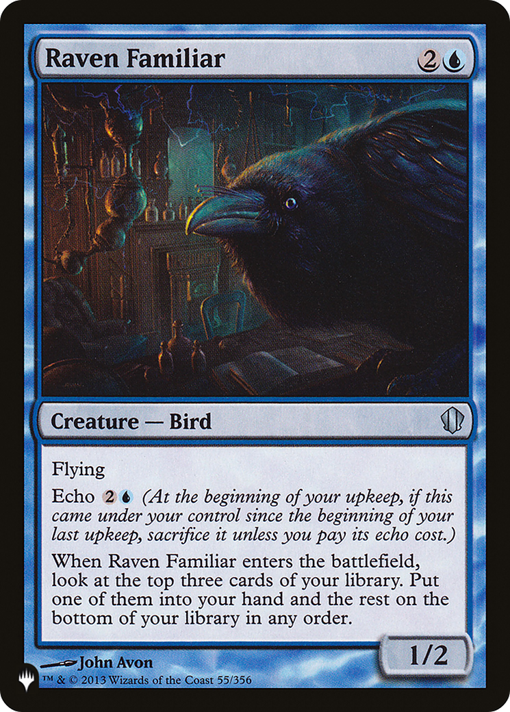 Raven Familiar (LIST-C13-55) [The List]
