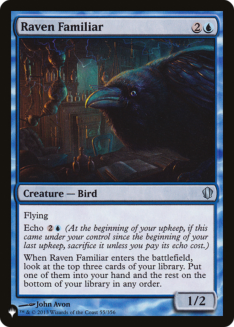 Raven Familiar (LIST-C13-55) [The List]