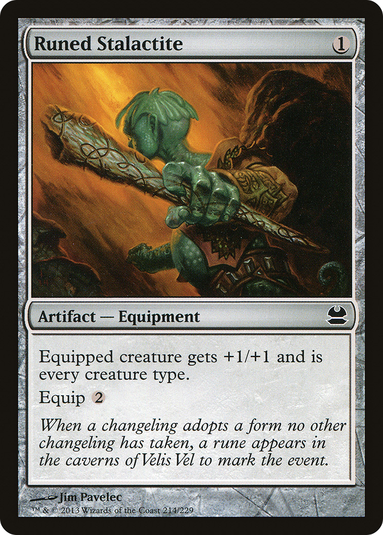 Runed Stalactite (MMA-214) [Modern Masters]