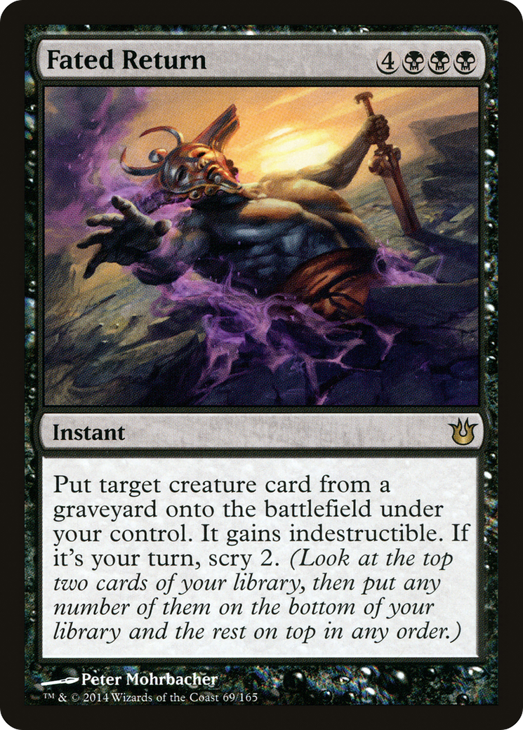 Fated Return (BNG-069) [Born of the Gods] Foil