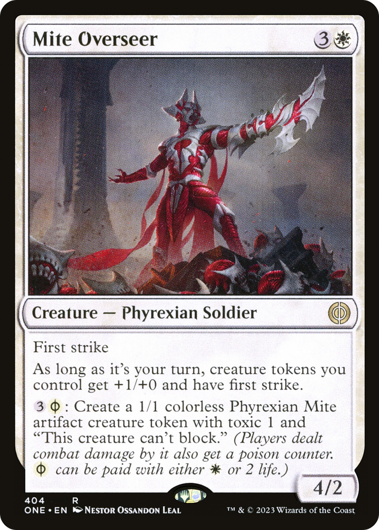 Mite Overseer (ONE-404) [Phyrexia: All Will Be One]