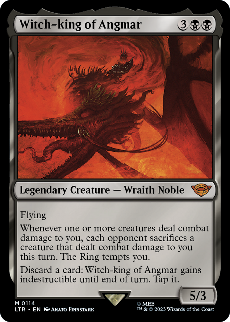 Witch-king of Angmar (LTR-114) [The Lord of the Rings: Tales of Middle-earth] Foil