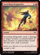 Scorching Dragonfire (DSK-156) [Duskmourn: House of Horror] Foil
