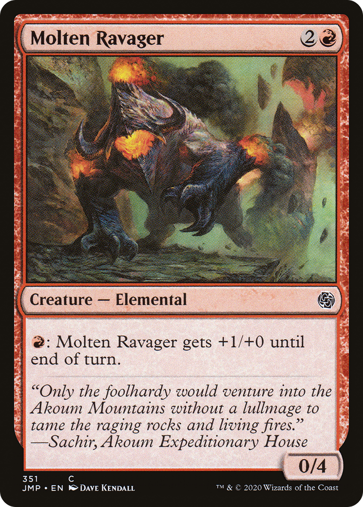 Molten Ravager (JMP-351) [Jumpstart]