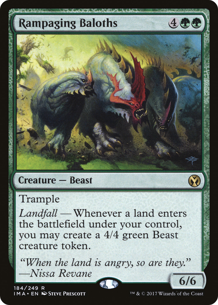 Rampaging Baloths (IMA-184) [Iconic Masters]