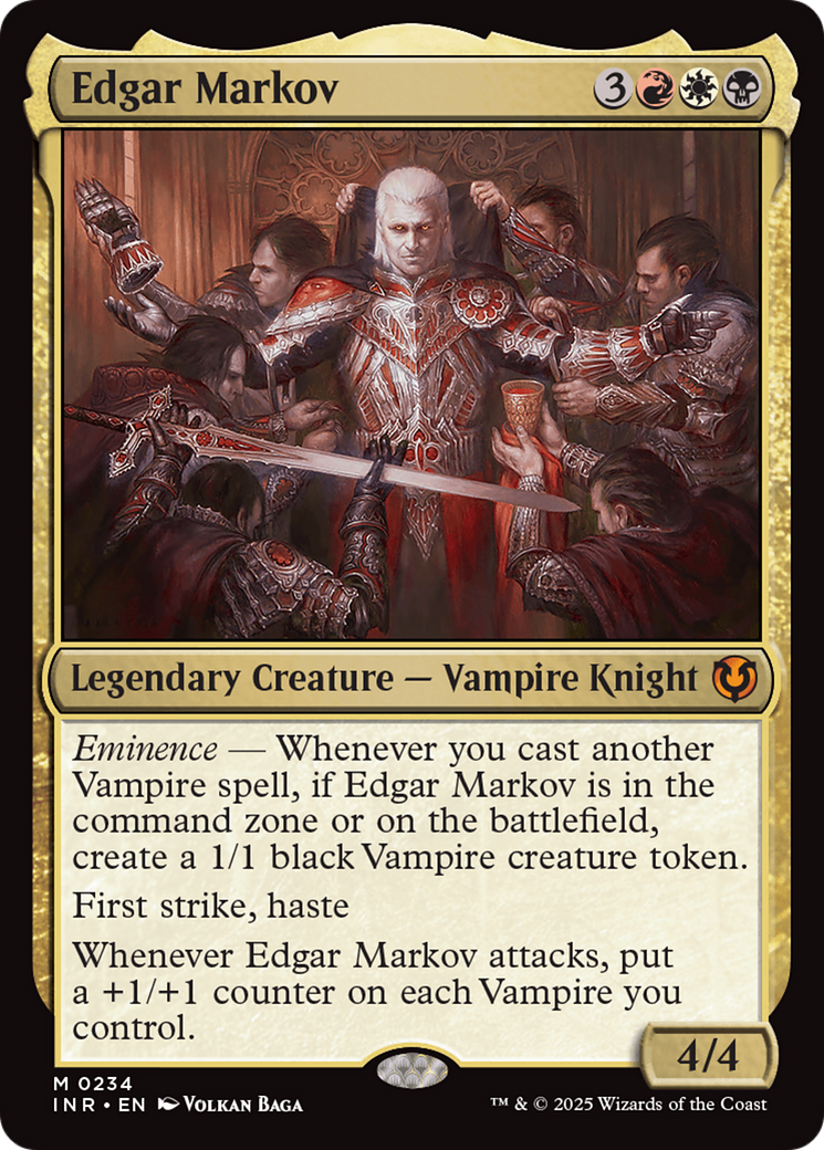 Edgar Markov (INR-234) [Innistrad Remastered] Foil