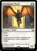 Doorkeeper Thrull (PPMKM-13P) [Murders at Karlov Manor Promos] Foil