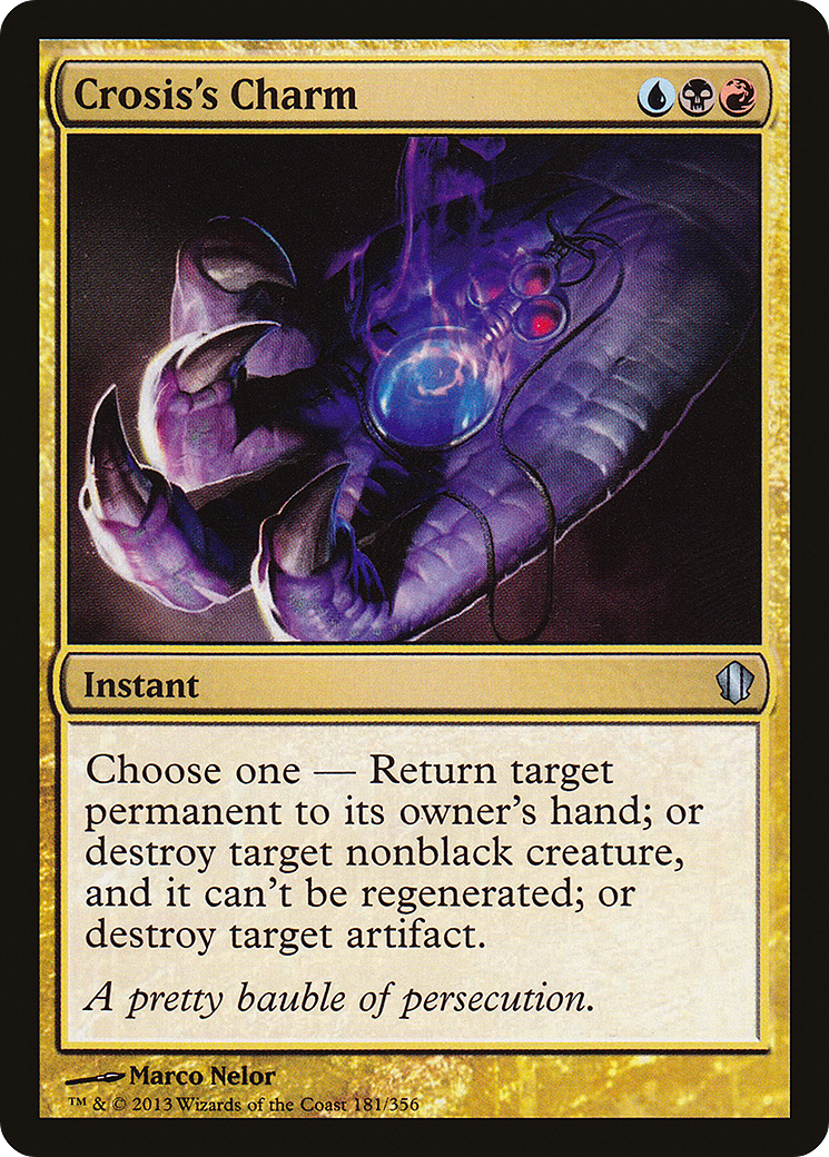 Crosis's Charm (C13-181) [Commander 2013]