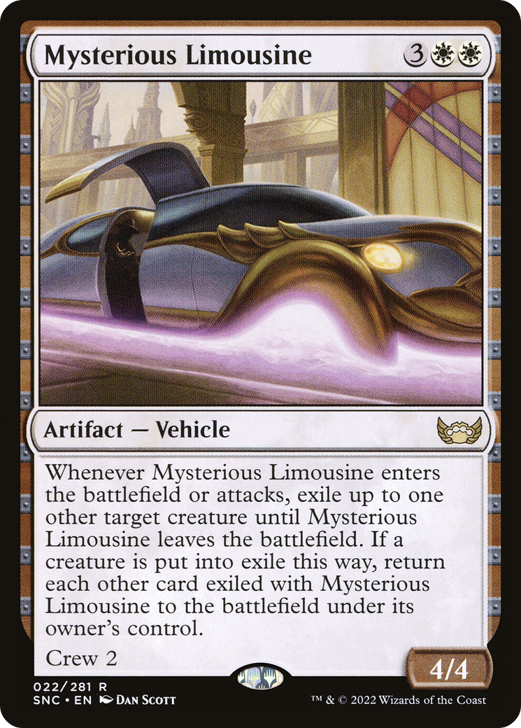 Mysterious Limousine (SNC-022) [Streets of New Capenna]