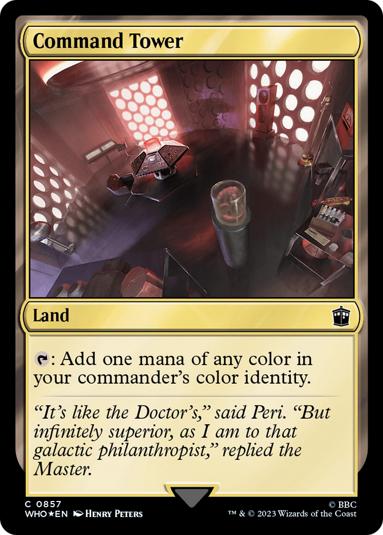 Command Tower (WHO-857) [Doctor Who] Foil