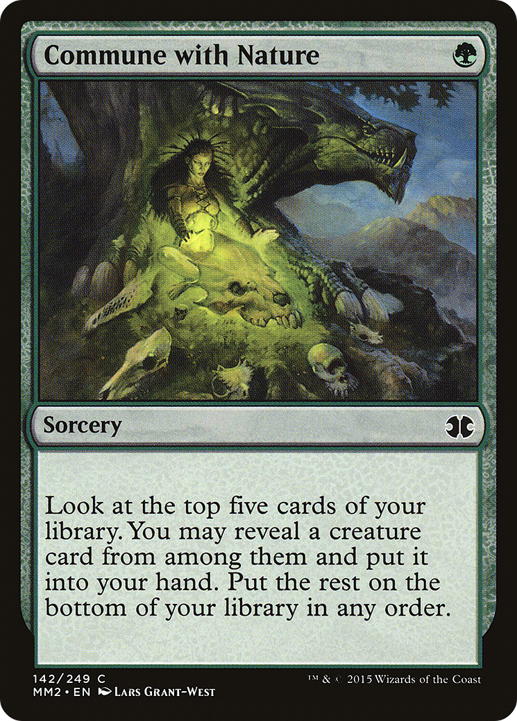 Commune with Nature (MM2-142) [Modern Masters 2015]