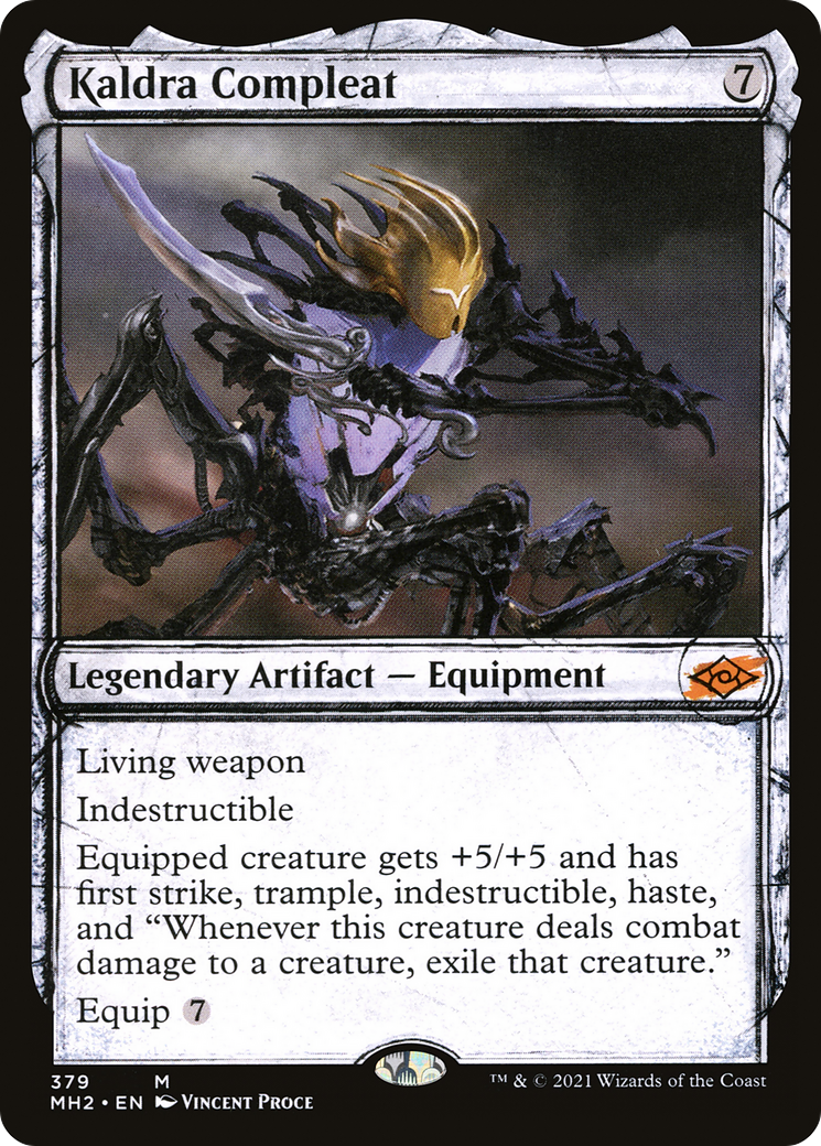 Kaldra Compleat (MH2-379) [Modern Horizons 2]: (Showcase) Foil