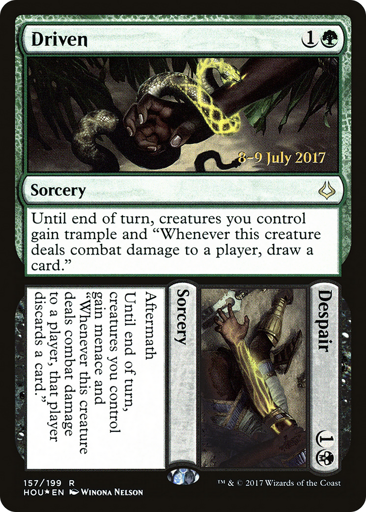 Driven // Despair (PRE-157S) [Hour of Devastation Promos] Foil