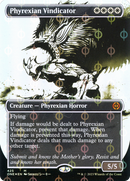 Phyrexian Vindicator (ONE-425) [Phyrexia: All Will Be One]: (Showcase) (Borderless) Foil