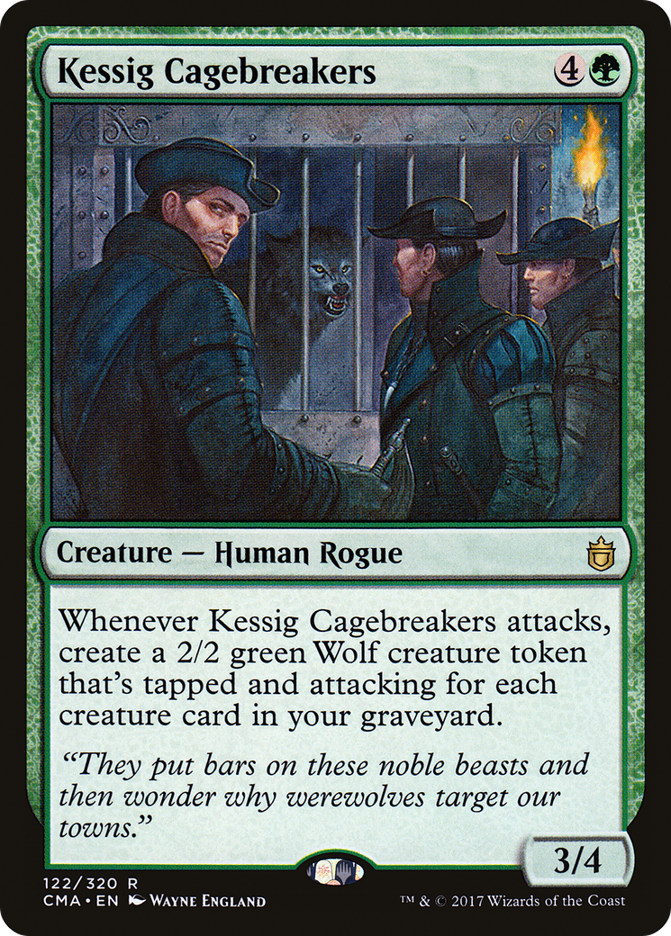 Kessig Cagebreakers (CMA-122) [Commander Anthology]