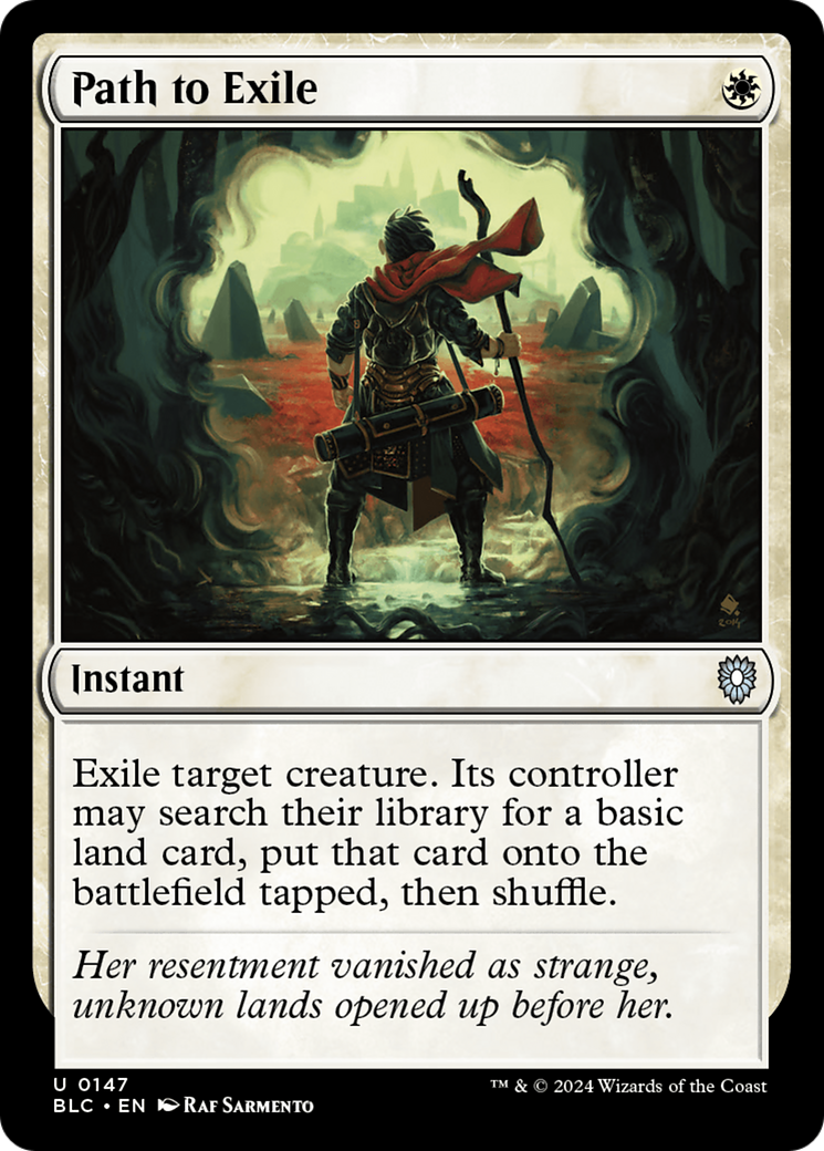Path to Exile (BLC-147) [Bloomburrow Commander]