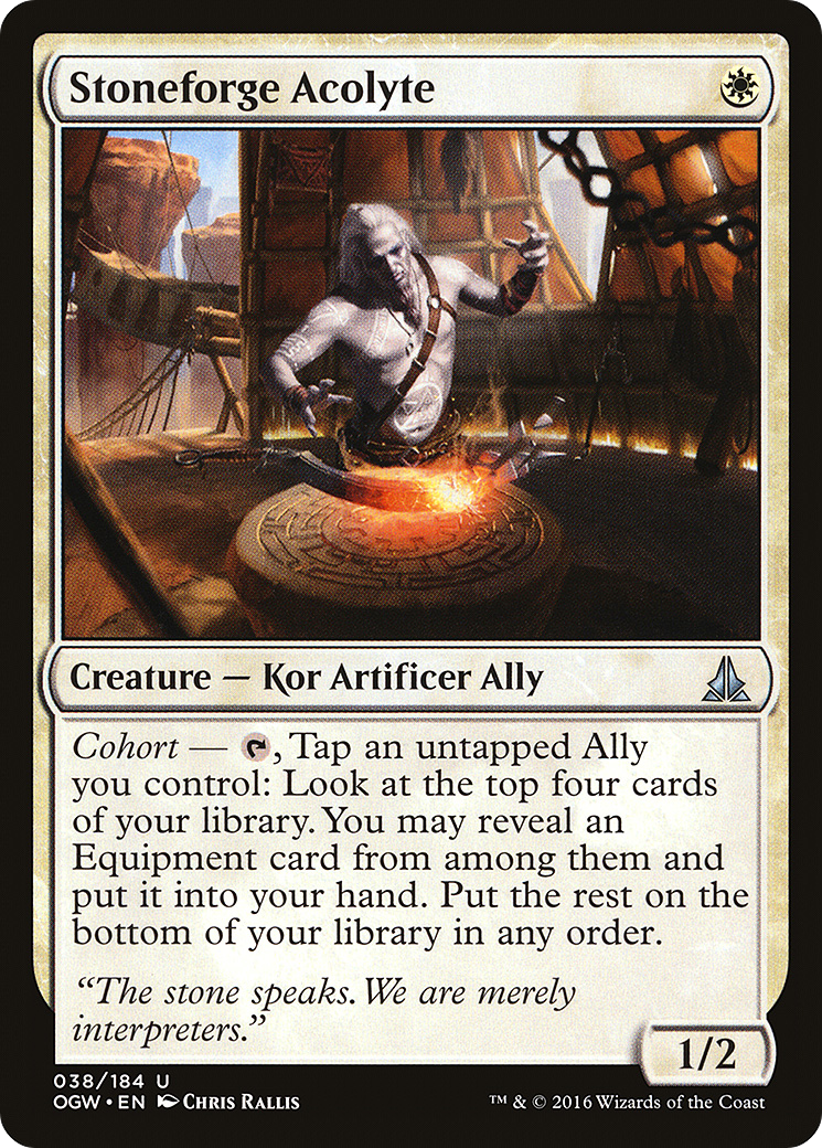Stoneforge Acolyte (OGW-038) [Oath of the Gatewatch]