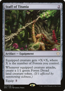Staff of Titania (BRC-027) [The Brothers' War Commander]
