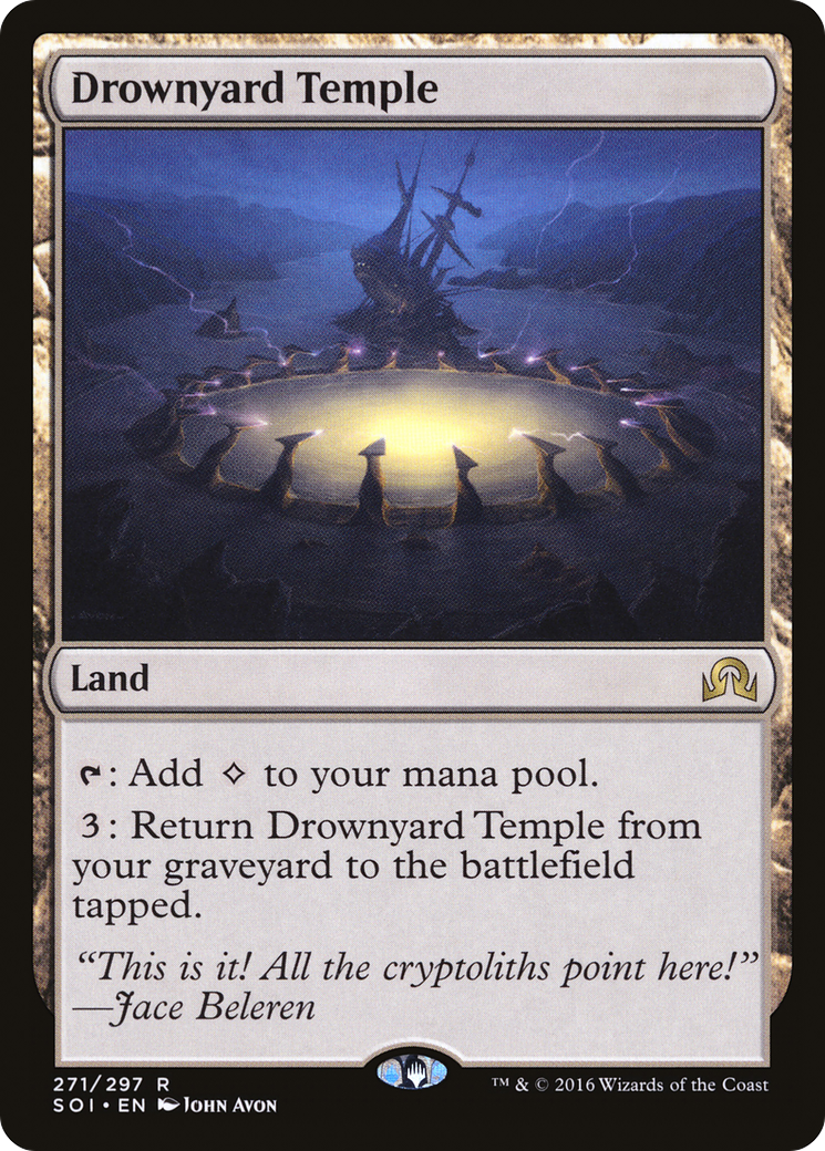 Drownyard Temple (SOI-271) [Shadows over Innistrad]