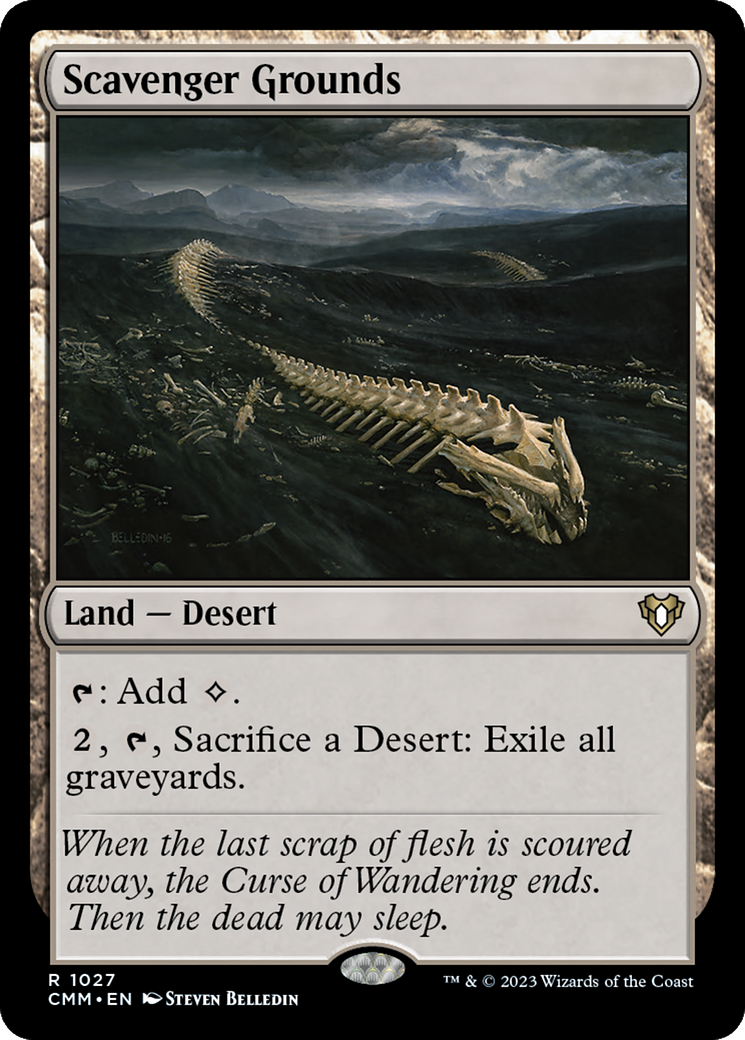 Scavenger Grounds (CMM-1027) [Commander Masters]