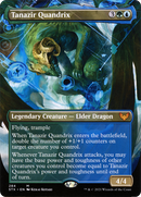 Tanazir Quandrix (Borderless) (STX-284) (Borderless) [Strixhaven: School of Mages]