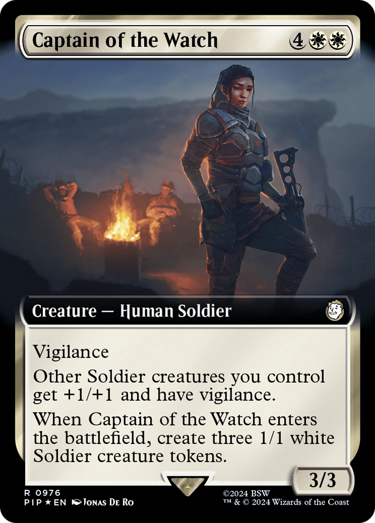 Captain of the Watch (PIP-976) [Fallout]: (Extended Art) Foil