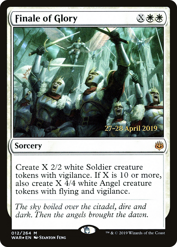 Finale of Glory (PRE-12S) [War of the Spark Promos] Foil