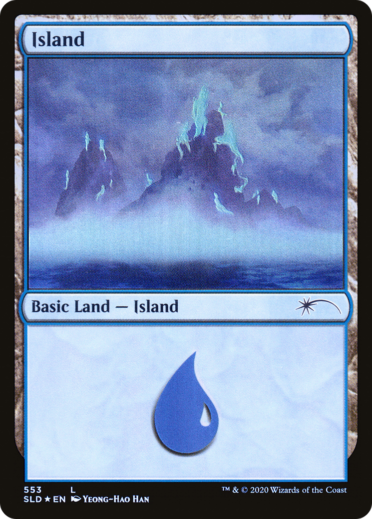 Island (SLD-553) [Secret Lair Drop] Foil