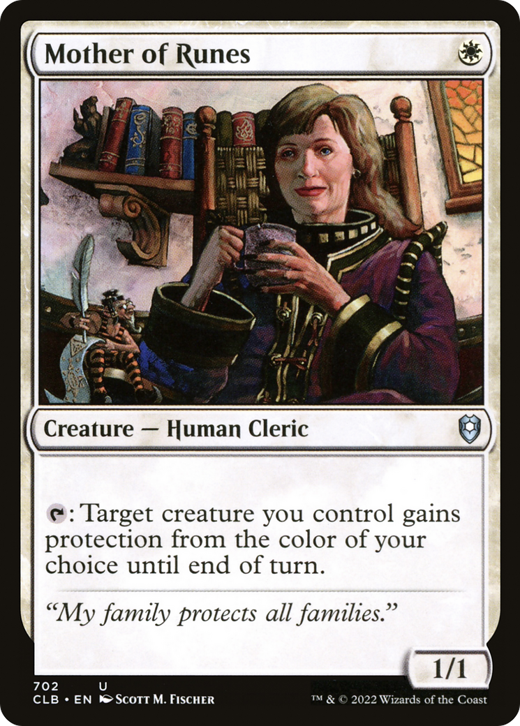 Mother of Runes (CLB-702) [Commander Legends: Battle for Baldur's Gate]