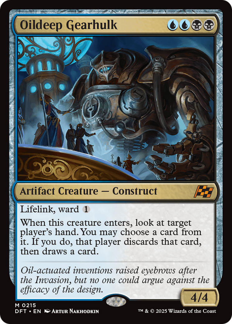 Oildeep Gearhulk (DFT-215) [Aetherdrift]