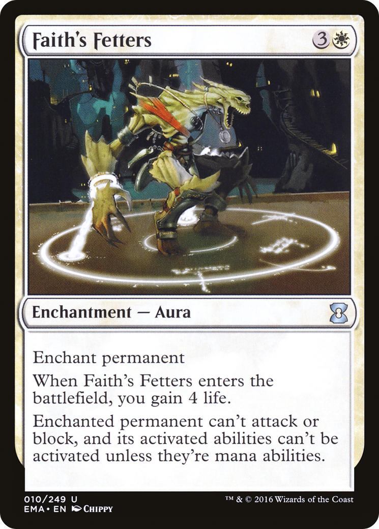 Faith's Fetters (EMA-010) [Eternal Masters] Foil