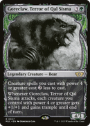 Goreclaw, Terror of Qal Sisma (MUL-027) (Showcase) [Multiverse Legends] Foil