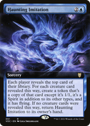 Haunting Imitation (Extended Art) (VOC-051) [Crimson Vow Commander]