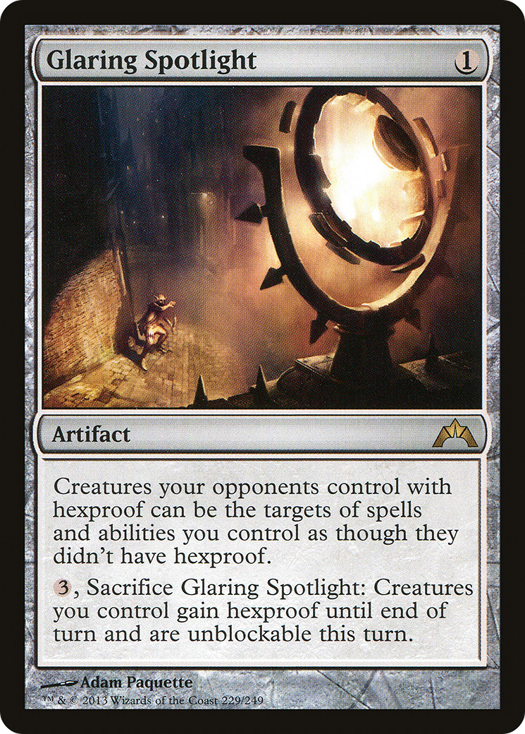 Glaring Spotlight (GTC-229) [Gatecrash]